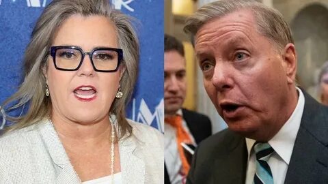 Rosie O'Donnell calls Lindsey Graham a 'closeted idiot' over