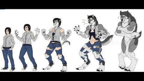 Transfur Werewolf 18 - Werewolf Tf By V Transfur - Addy Your