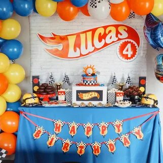 Hot Wheels Birthday Party At Home While Social Distancing - 