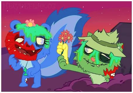 Love of the zombies xD Happy Tree Friends Amino