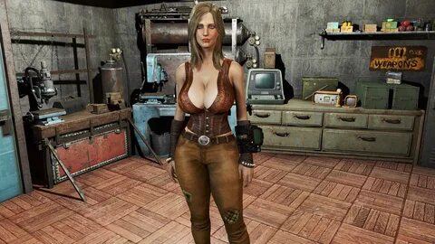 New Cait Corset Outfit WIP at Fallout 4 Nexus - Mods and com