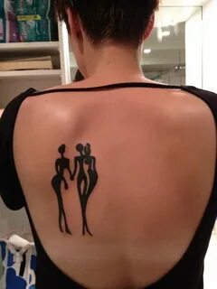 32+ Unique Silhouette Tattoos