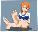 Nami and her Sexy Feet by Kazutheking on DeviantArt