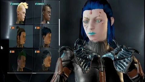 Let's Play Warframe Operator Dress-up: Platinum Only Cosmeti