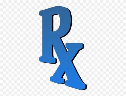 Download Blue Rx 3d Clip Art - Png Download (#111408) - PinC