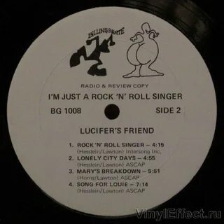 Lucifer's Friend - I'm Just A Rock'n'Roll Singer