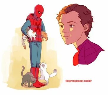 spiderman fanart ❤ spiderman / peter parker art Marvel, Marv