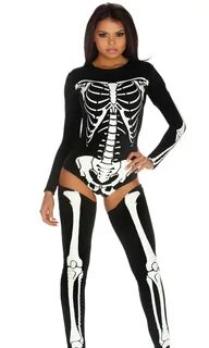 Forplay Bad To The Bone Sexy Skeleton Costume