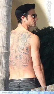 Images of Justin Theroux Tattoos Leftovers - #golfclub