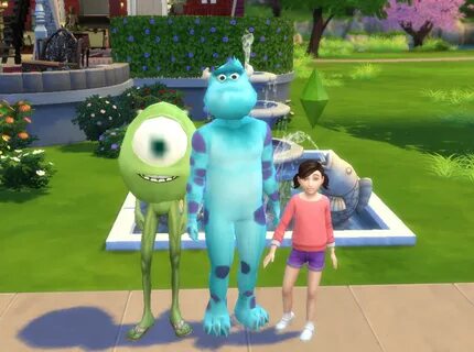 Download Mods head mike, head,tail,shoes,skindetails sulley 