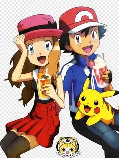 Download Gratis Pokemon X dan Y Ash Ketchum Serena Pikachu C