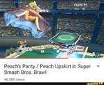 Peach's Panty / Peach Upskirt in Super Smash Bros. Brawl 46,
