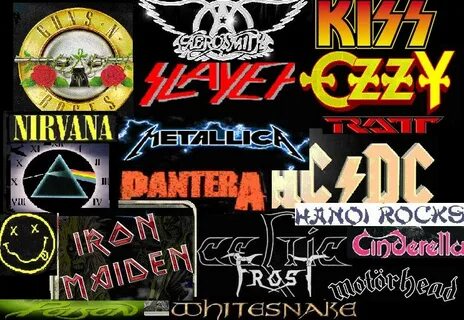 List of 80s Rock Bands 80s Rock Bands collage by Noxulf on d