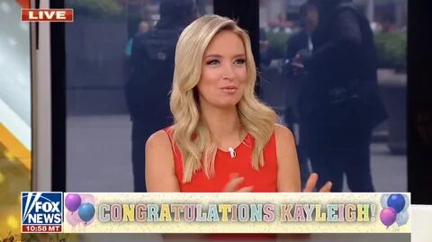 Kayleigh McEnany announces she's pregnant live on Fox News and expecting second 