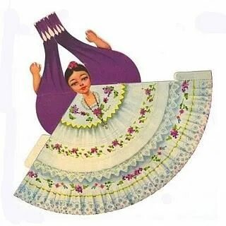 Mexican Paper Dolls (II) - Paperblog Bambole di carta, Kirig