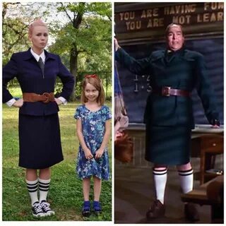 Casual Costume Day 4 - Agatha Trunchbull from Matlida Two pe