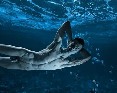 Merman Dreams Gay Art Male Art Nude Photo Print by Michael E