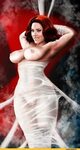 Голая Алая Ведьма - Scarlet Witch marvel hot art 18+