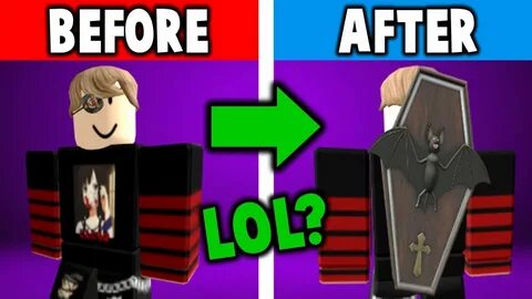 LOL! Roblox really messed up this hat!!!! (Coffin BatPack) -