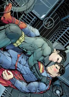 DCU - Clark Kent x Bruce Wayne - SuperBat Superman x batman,