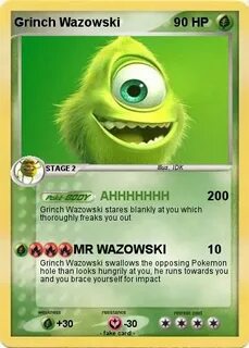 Pokémon Grinch Wazowski - AHHHHHHH - My Pokemon Card