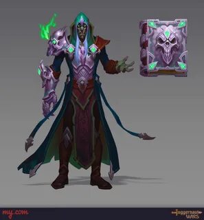 Necromancer Khardur, Alexander Bocharov on ArtStation at htt