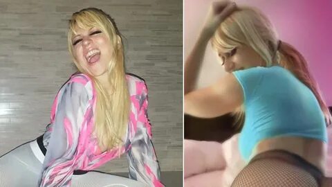 Con transparencias y desde la cama, Noelia incita a pagar por ver su debut porno