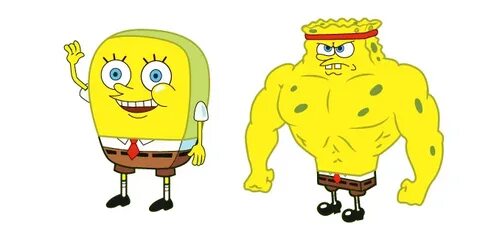 Increasingly Buff SpongeBob курсор пак - Custom Cursor