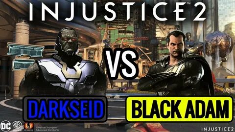 INJUSTICE 2 - DARKSEID VS BLACK ADAM 3! - YouTube