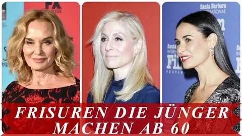 Frisuren die jünger machen ab 60 - YouTube