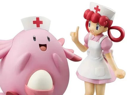 Pokemon G.E.M. Series Nurse Joy & Chansey