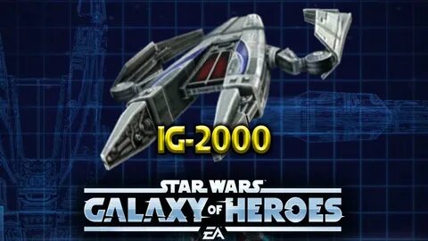 IG-2000 IG-88 Ship - Star Wars: Galaxy Of Heroes - SWGOH - Y