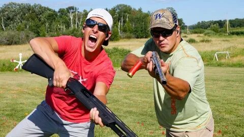Winchester SXP Pump Shotgun Trick Shots Shoot N Eject Gould 