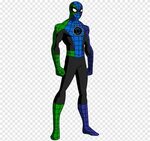 Человек-паук Зеленый фонарь Синий корпус фонаря Синестро Флэ