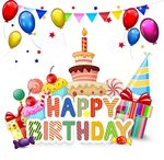 Download Cake Happy Birthday Cartoon Cupcake Free Download P