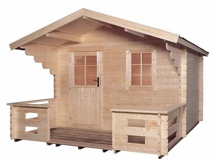 Allwood Cabin Lillevilla Weekender - Woodworking Project Pla