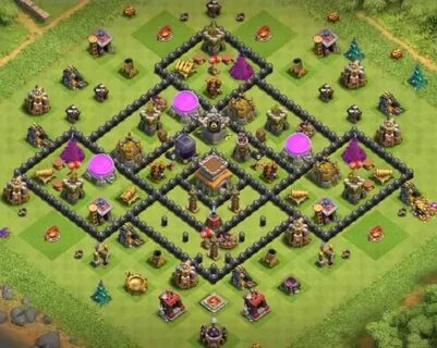 Good Clash Of Clans Base Town Hall 8 Additi Only