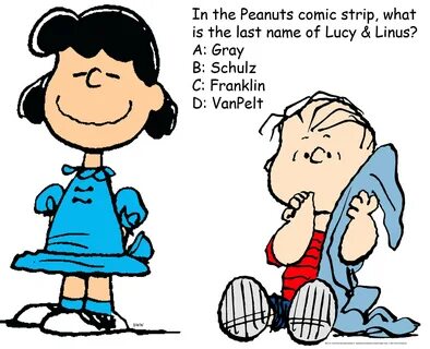 National Trivia Day Question: In the Peanuts comic strip, wh