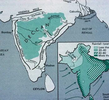 Deccan Plateau In India Map Campus Map