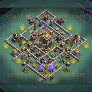 Best Builder Hall Level 9 Base with Link - Clash of Clans - 