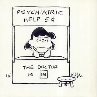 Charles Schulz - Lucy: The Doctor is in, in Rob Stolzer's Sc