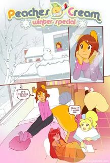 Peaches and Cream Winter Special Page 1 by miupix -- Fur Aff