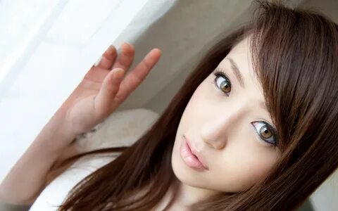 Green eyes japanese girls