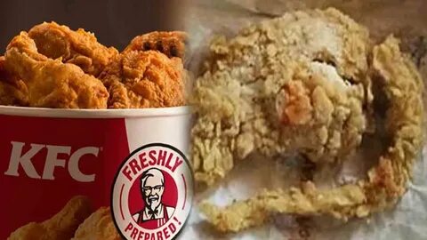 KFC served a fried rat to a customer instead of chicken wing