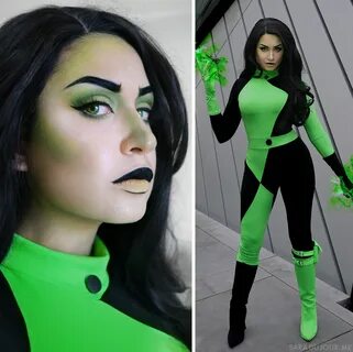 Shego Cosplay and Makeup - Kim Possible Sara du Jour Black h