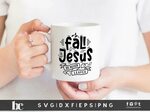 Fall For Jesus He Never Leaves SVG DXF PNG EPS ⋆ TheBlackCat
