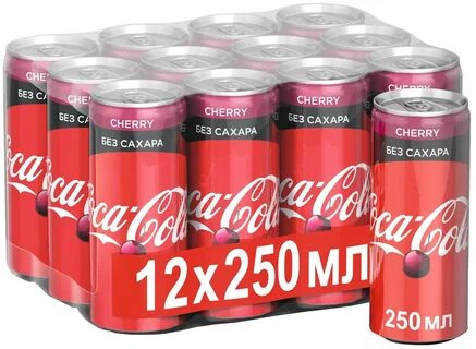 Стоит ли покупать Газированный напиток Coca-Cola Cherry Zero