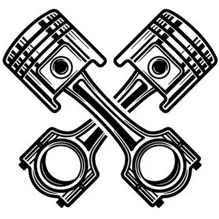 Engine Piston Logo - Фото база