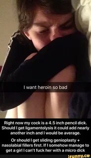 Right now my cock is a 4.5 inch pencil dick. Should I get li
