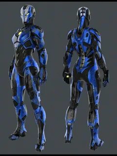 Iron Girl - SRT1 Barracuda Female armor, Armor concept, Iron
